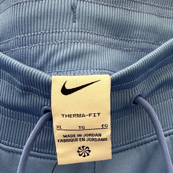 Nike Thermafit Light Blue Athletic Pants - Picture 2 of 4